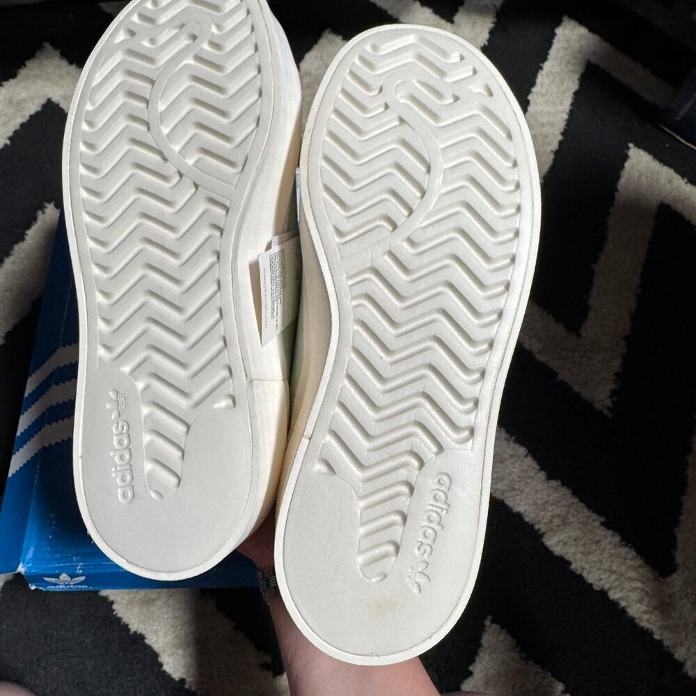 adidas Originals Stan Smith Bonega Linen Green/Linen Green/Almost Lime 6 B - Picture 12 of 12